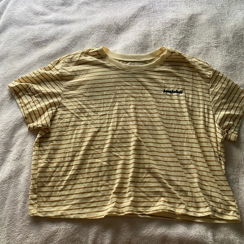 Striped Yellow Kids Shirt